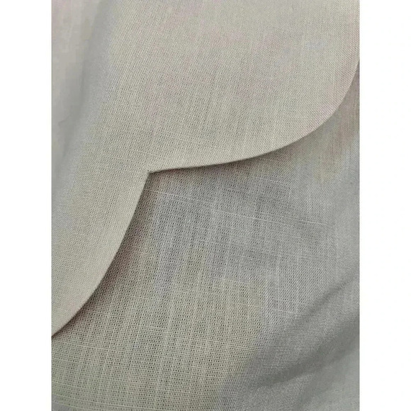 Pink Scallop Skirt Faux Wrap Sz 10 Soft VTG 1980's - Picture 6 of 8